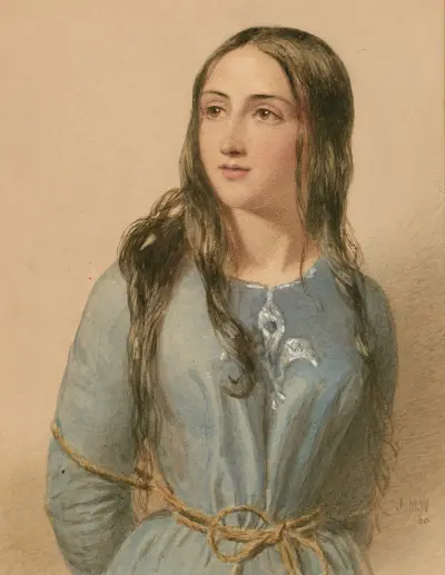 Heroines of Shakespeare Pl.4 av John Massey Wright