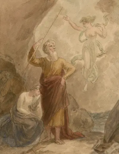 Illustrationer till Shakespeare Pl.007 av John Massey Wright