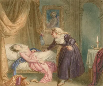 Illustrationer till Shakespeare pl. 8 av John Massey Wright