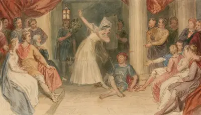 Illustrationer till Shakespeare Pl.010 av John Massey Wright