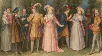 Illustrationer till Shakespeare, pl. 17 av John Massey Wright