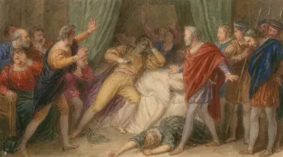 Illustrations to Shakespeare Pl.023 av John Massey Wright