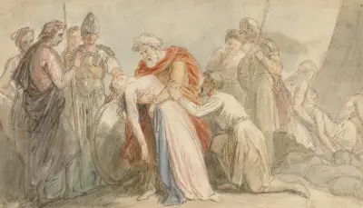 Illustrations to Shakespeare Pl.031 av John Massey Wright