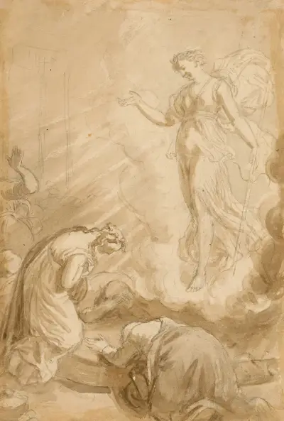 Illustrationer till Shakespeare Pl.037 av John Massey Wright