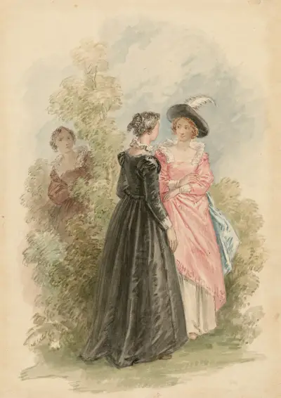 Illustrations to Shakespeare Pl.048 av John Massey Wright