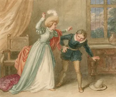 Illustrations to Shakespeare Pl.063 av John Massey Wright