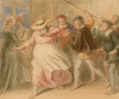 Illustration till Shakespeare (1800-talet) av John Massey Wright
