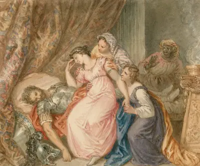 Illustrations to Shakespeare Pl.067 av John Massey Wright