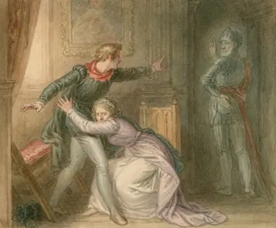 Illustrations to Shakespeare Pl.073 av John Massey Wright