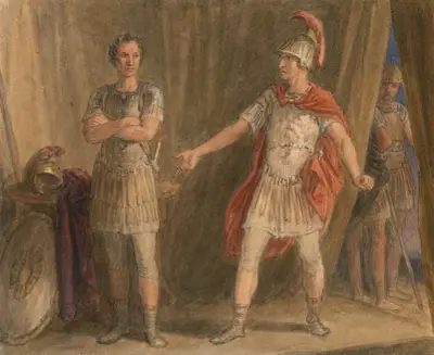 Illustration till Shakespeare, pl. 75 av John Massey Wright