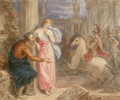 Illustration till Shakespeare pl. 078 av John Massey Wright