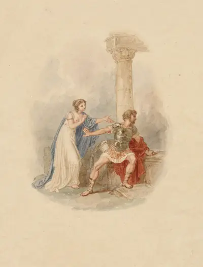Illustrations to Shakespeare Pl.092 av John Massey Wright