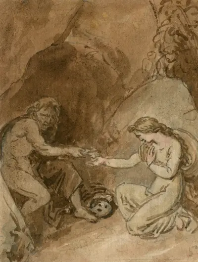 Illustrations to Shakespeare Pl.103 av John Massey Wright