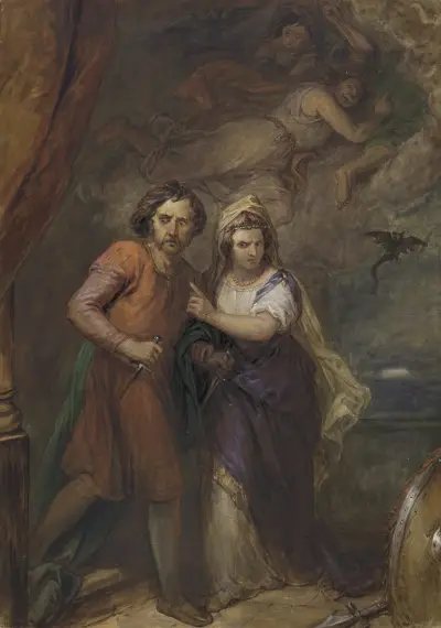 Macbeth av John Massey Wright