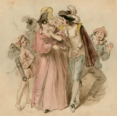 Masquerade av John Massey Wright