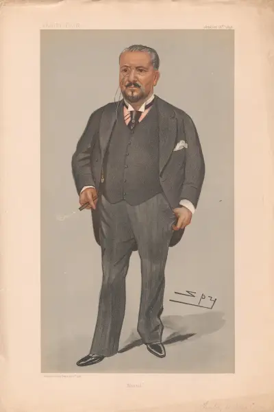Ambassadors to England; Brazil, The Chevailier de Souza Correa; 18 August 1898 von Leslie Matthew Ward