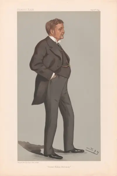 Americans. ‘United States Embrassy’. Mr. J.H. Choate. 28 September 1899 von Leslie Matthew Ward