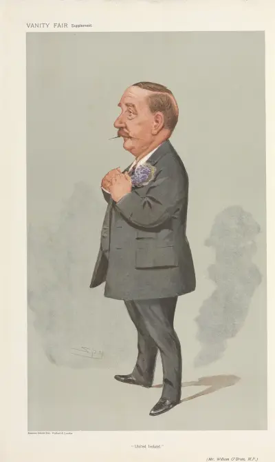 Architects and Engineers. ‘United Ireland’. Mr. William O’Brien. 15 May 1907 av Leslie Matthew Ward