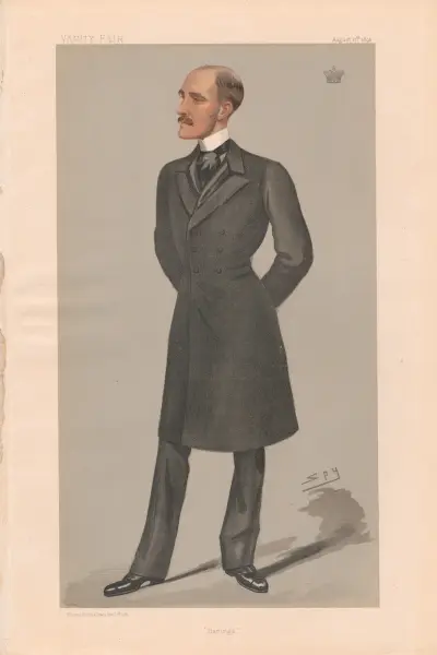 Bankers and Financiers. ‘Barings’. Lord Revelstoke. 11 August 1898 von Leslie Matthew Ward