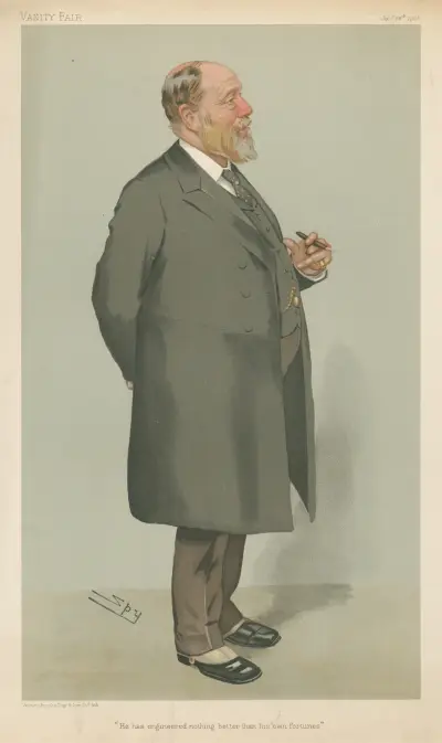 Businessmen and Empire Builders; ‘He has Engineered nothing Better than his Own Fortune’, Sir John Wolfe-Barry, January 26, 1905 av Leslie Matthew Ward