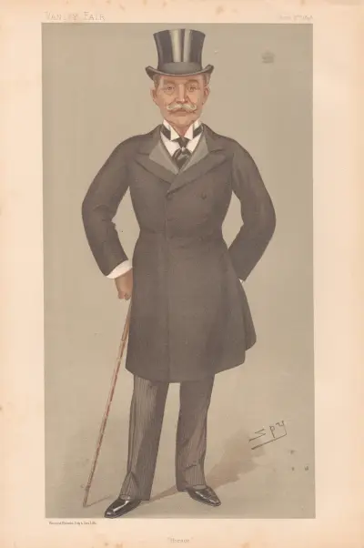 Businessmen and Empire Builders. ‘Horace’. Lord Farquhqr. 2 June 1898 von Leslie Matthew Ward