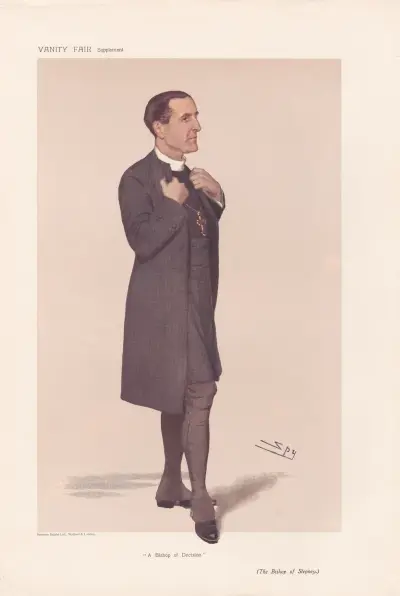 Clergy. ‘A Bishop of Decision’. Rev. Cosmo Gordon Lang. 19 April 1906 av Leslie Matthew Ward