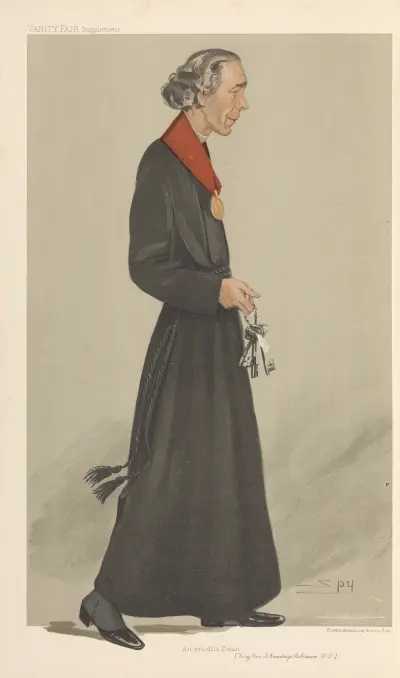 Clergy. ‘A erudite Dean’.Dr. J. Armitage Robibson. Dean of Westminster. 14 December 1905 av Leslie Matthew Ward