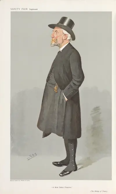 Clergy. ‘A Most Select Preacher’. Rev Charles Stubbs, Lord Bishop of Truro. 6 February 1907 av Leslie Matthew Ward
