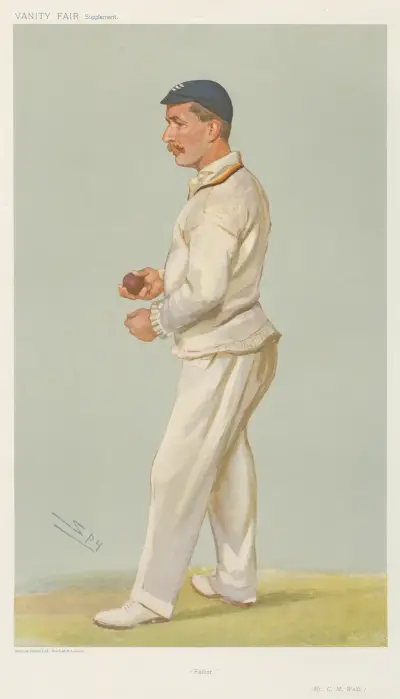 Cricket. ‘Father’. Mr. C.M. Wells. 10 July 1907 av Leslie Matthew Ward
