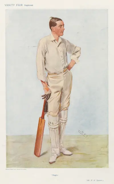 Cricket. ‘Reggie’. Reginald Herbert Spooner. 18 June 1906 av Leslie Matthew Ward