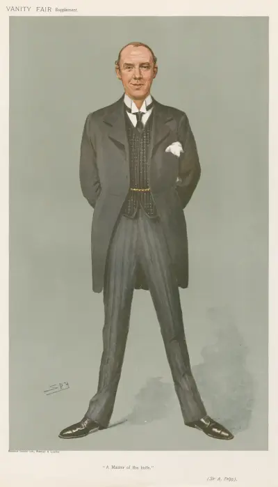 Doctors and Scientists. ‘A Master of the knife’. Sir A. Fripp. av Leslie Matthew Ward