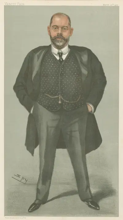 Doktorer och vetenskapsmän. Dr. Robert Henry Scanes Spicer. 20 mars 1902 av Leslie Matthew Ward