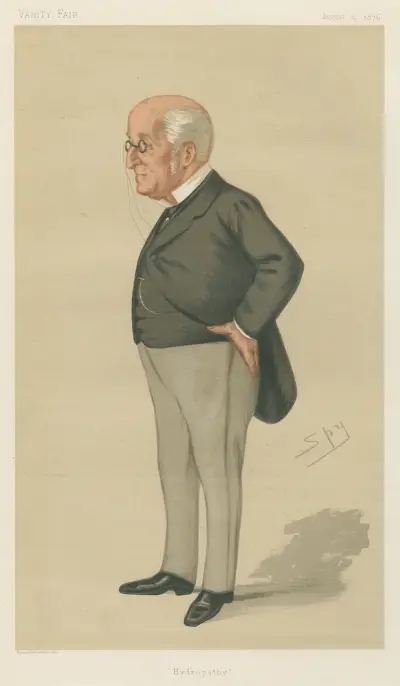 Läkare och vetenskapsmän. ”Hydropati”. James Manby Gully. 5 augusti 1876 av Leslie Matthew Ward