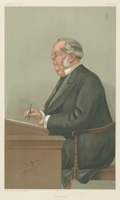 Läkare och forskare. ”Ortodoxi”. Sir William Broadbent. 30 oktober 1902 av Leslie Matthew Ward