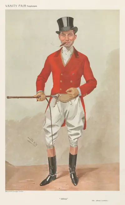 Fox Hunters. ‘Alfred’. Mr. Alfred Curnick. av Leslie Matthew Ward