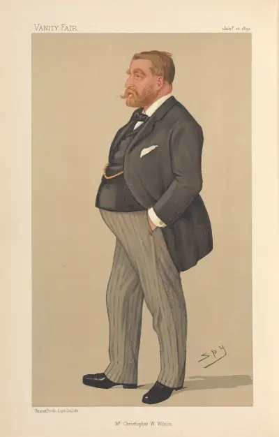 Horse Trainers; Mr. Christopher Wyndham Wilson, January 10, 1891 av Leslie Matthew Ward
