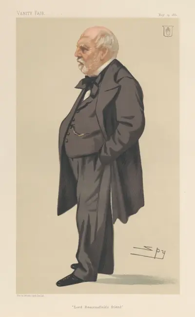 Prawo; „Przyjaciel lorda Beaconsfielda”, sir Philip Rose, 14 maja 1881, Leslie Matthew Ward