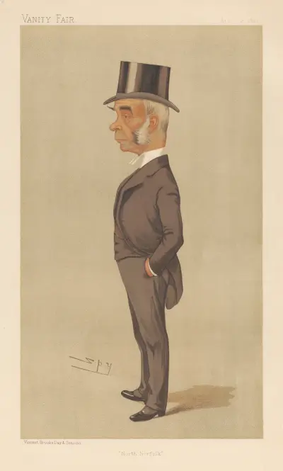 Legal; ‘North Norfolk’, Herbert Hardy Cozens-Hardy, April 13, 1893 av Leslie Matthew Ward