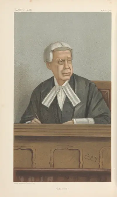 Legal; ‘Plausible’, Swinfen Eady, February 13, 1902 av Leslie Matthew Ward