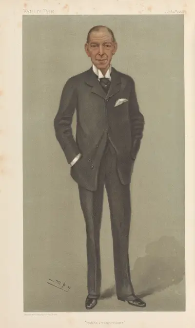 Legal; ‘Public Prosecutions’, Earl of Desart [his style then being Sir Hamilton John Agmondesham Cuffe], January 16, 1902 av Leslie Matthew Ward
