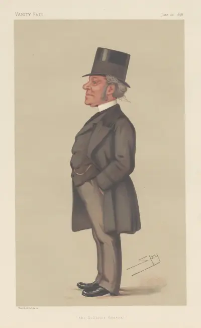 Legal; ‘The Solicitor General’, Hardinge Stanley Giffard, June 22, 1878 von Leslie Matthew Ward