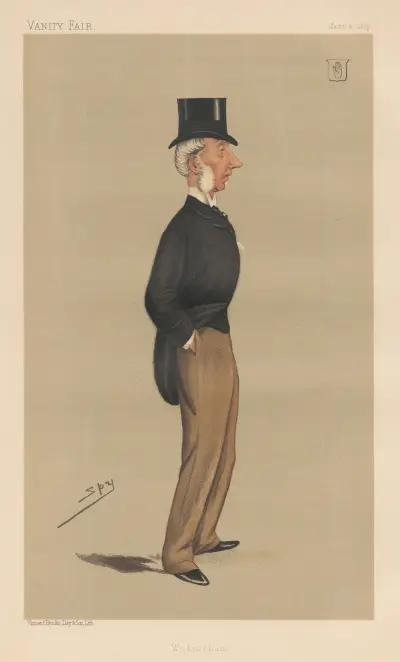 Legal; ‚Wokingham', Sir George Russell, 2. März 1889 von Leslie Matthew Ward