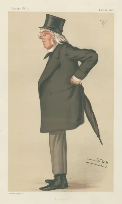 Literary; ‘Poetry’, Sir Francis Charles Doyle, November 24, 1877 av Leslie Matthew Ward