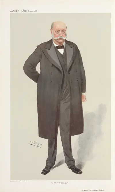 Militär och flotta; 'En radikal general', general Sir William Butler, 9 januari 1907 av Leslie Matthew Ward