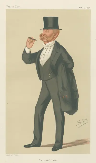 Militär und Marine; „A Younger Son“, Oberst Charles Napier Sturt, 25. November 1876 von Leslie Matthew Ward