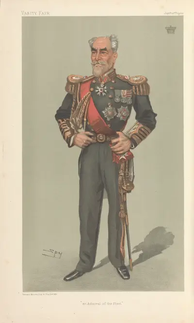 Militär och flotta; 'En amiral av flottan', Earlen av Clanwilliam, 22 januari 1903 av Leslie Matthew Ward