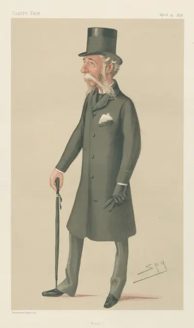 Militär und Marine; „Dan“, Generalmajor Sir Daniel Lysons, 13. April 1878 von Leslie Matthew Ward