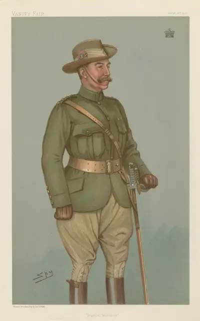 Military and Navy; ‘Imperial Yeomanry’, Lord Chesham, March 15, 1900 av Leslie Matthew Ward