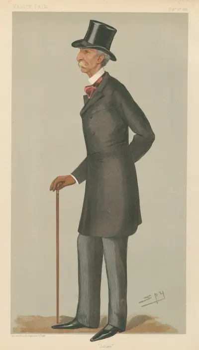 Military and Navy; ‘Julian’, General Julian Hamilton Hall, September 15, 1898 von Leslie Matthew Ward