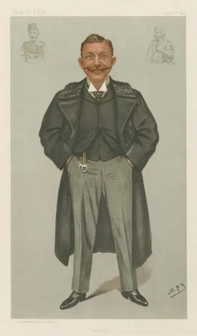 Military and Navy; ‘Lalatin’, Colonel Sir Rudolf Carl Slatin, June 15, 1899 av Leslie Matthew Ward